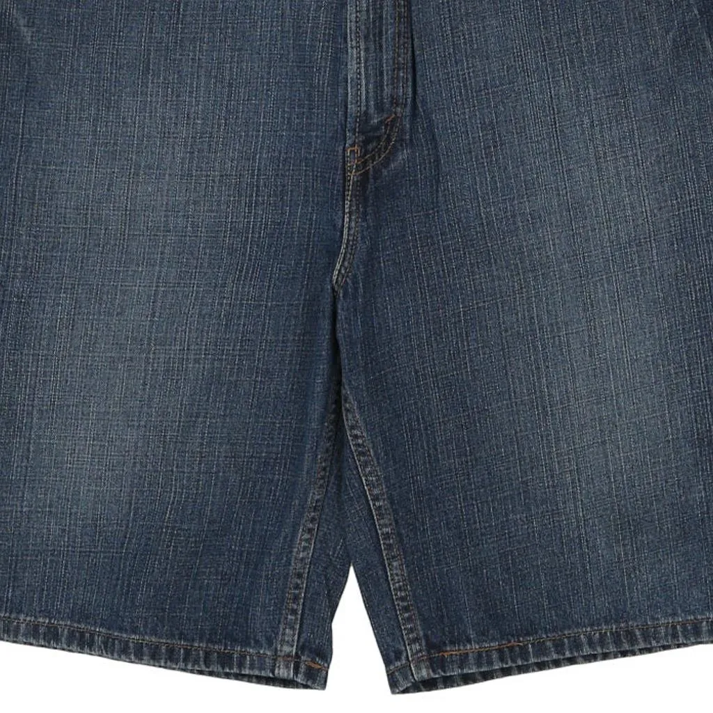 505 Levis Denim Shorts - 37W 10L Blue Cotton