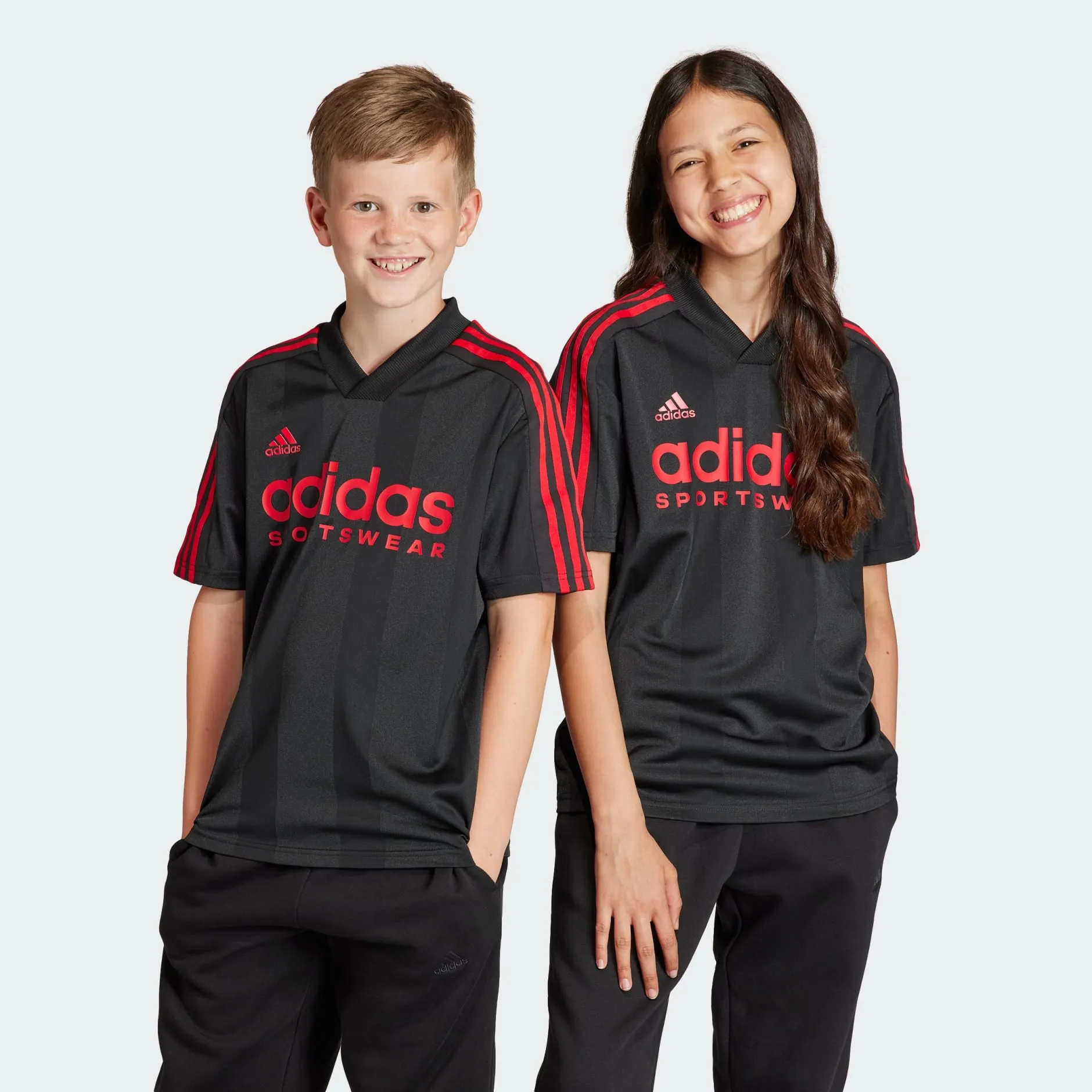 ADIDAS TIRO T-SHIRT KIDS - BLACK
