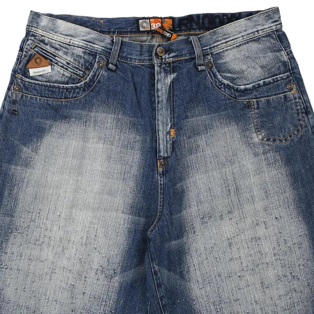 Akademiks Denim Shorts - 39W 13L Blue Cotton