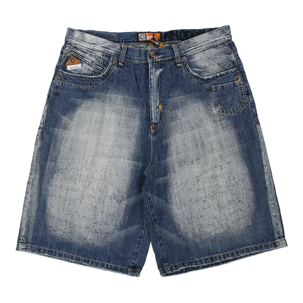 Akademiks Denim Shorts - 39W 13L Blue Cotton