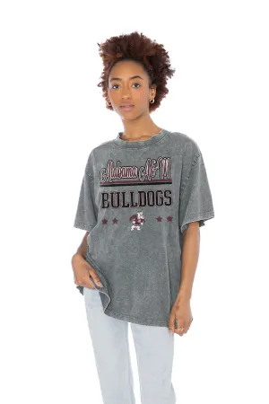 ALABAMA A&M BULLDOGS HERE TO PLAY OVERSIZED CREWNECK TEE