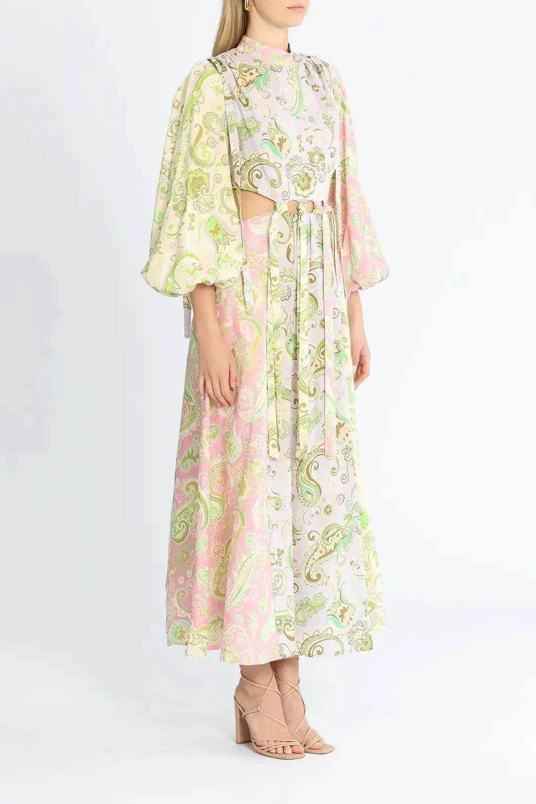 Alemais Marta Cut Out Midi Dress