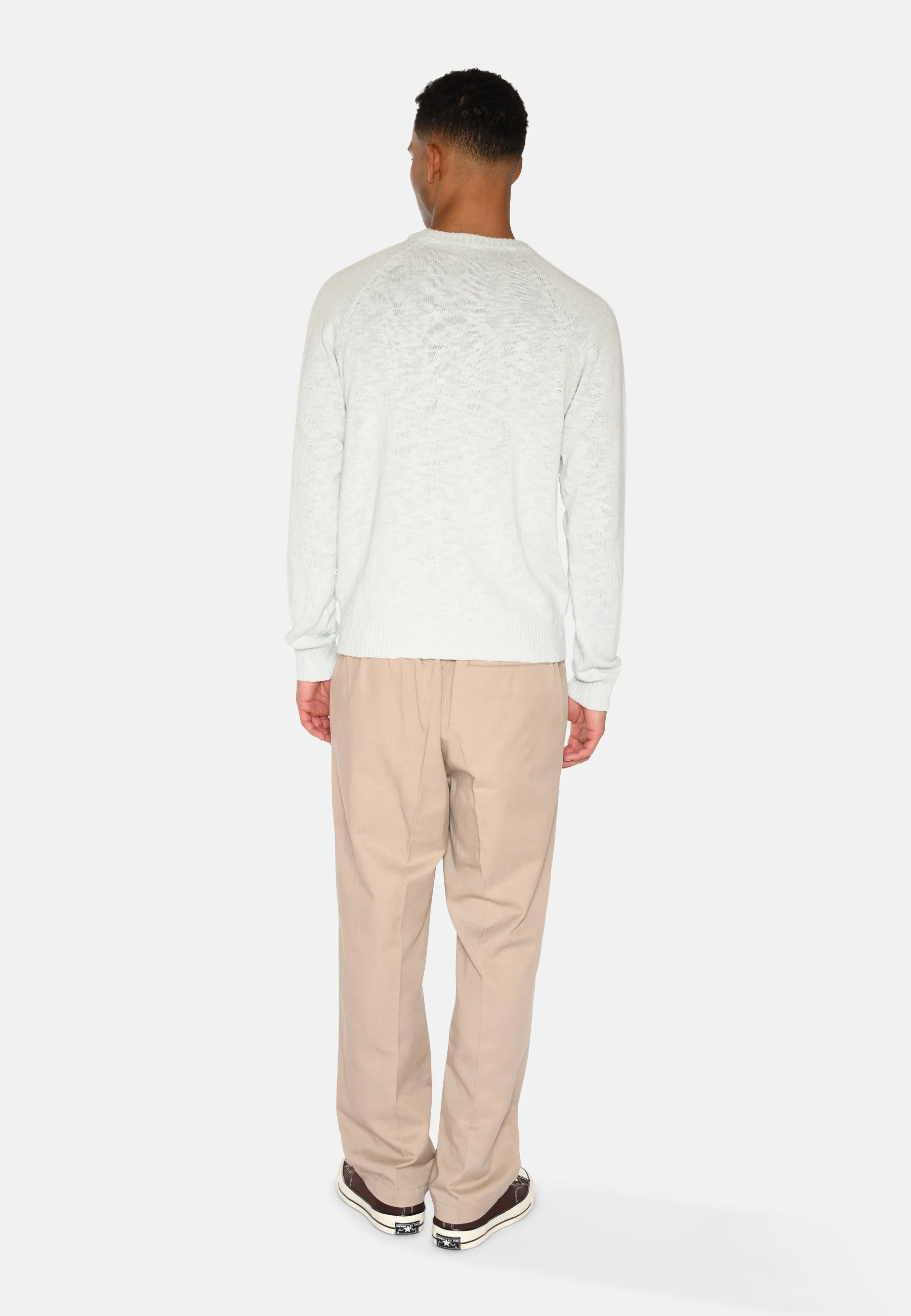 Alfredo reg jumper 4178 - Gray Mist