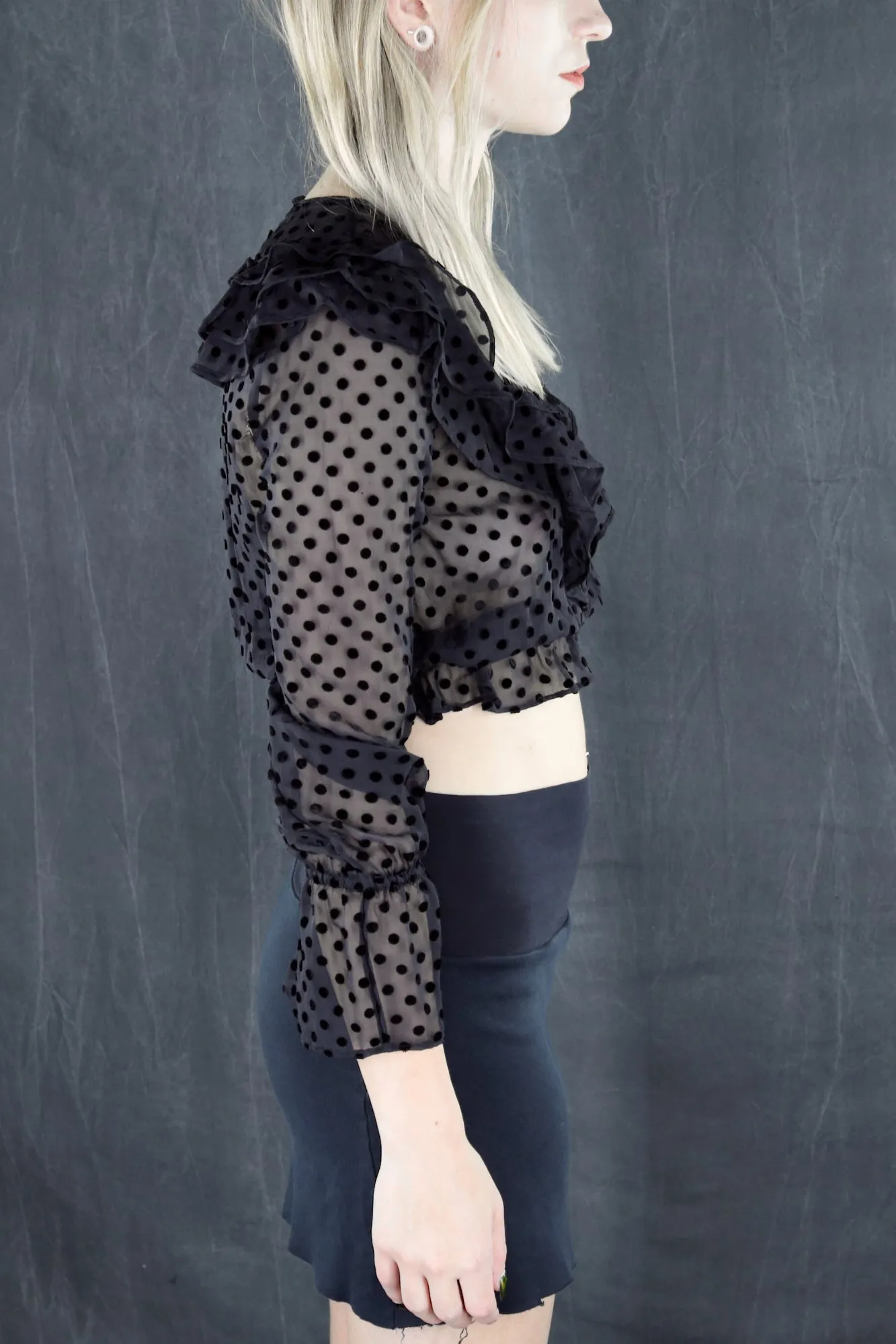 & Other Stories Sheer Prarie Top - XS