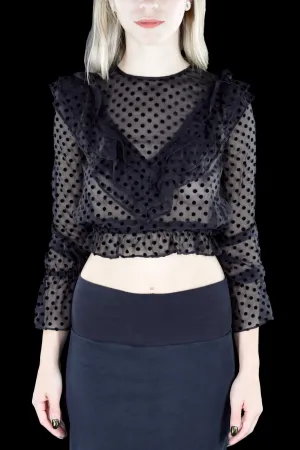 & Other Stories Sheer Prarie Top - XS