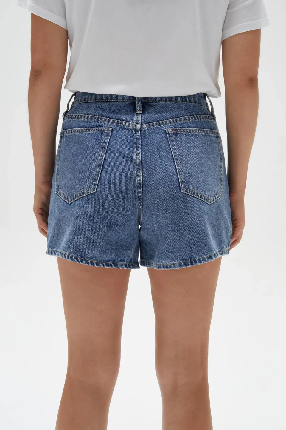Assembly Label - Vintage Denim Short (Dark Stone)