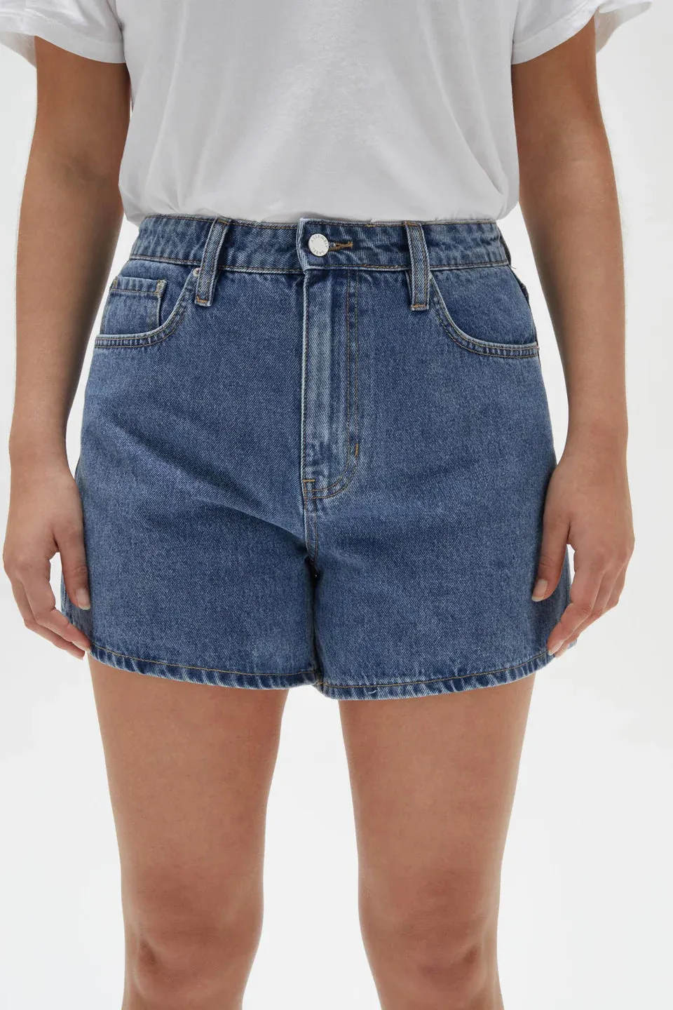 Assembly Label - Vintage Denim Short (Dark Stone)
