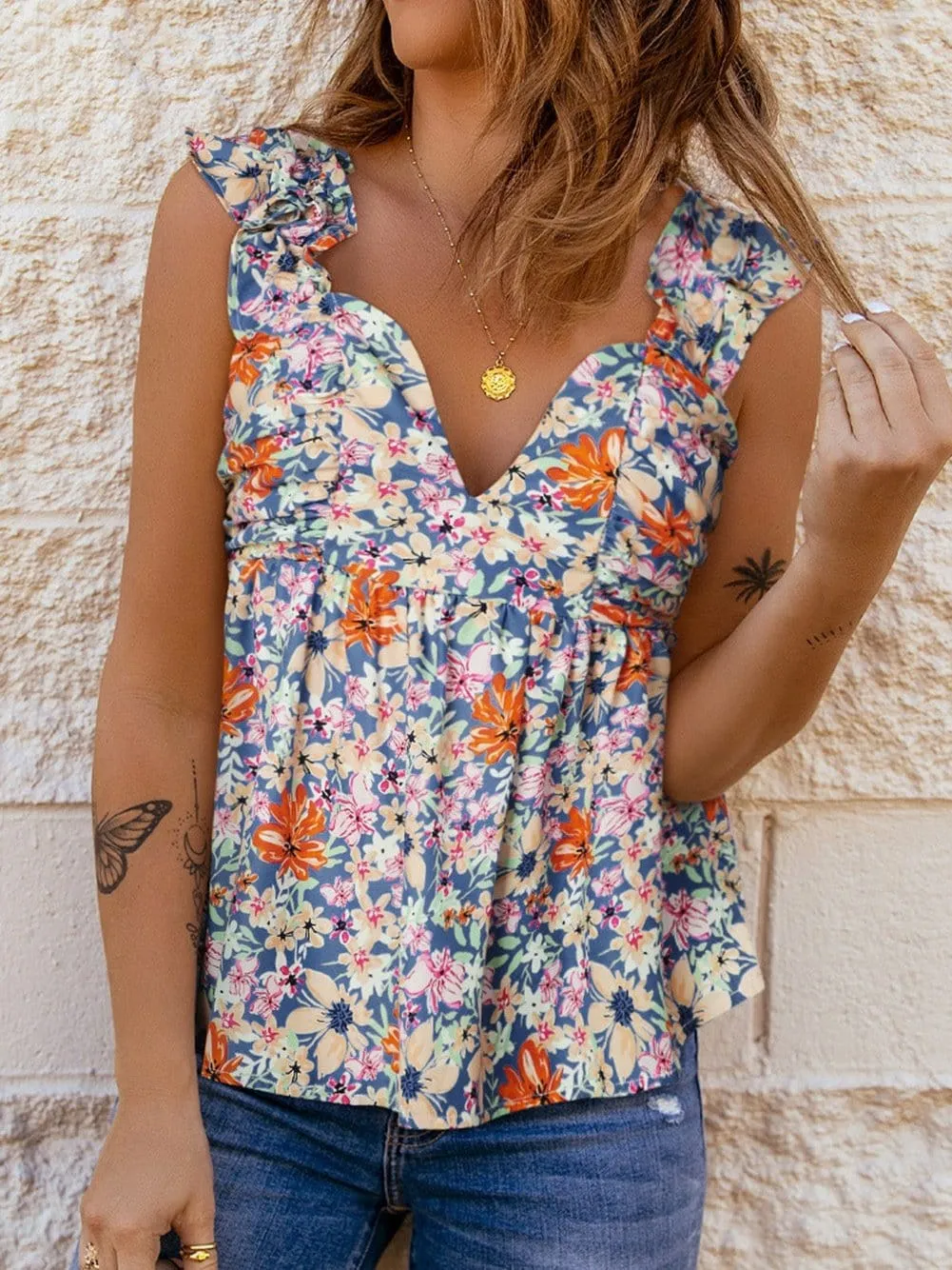 Beautiful Floral Blouse
