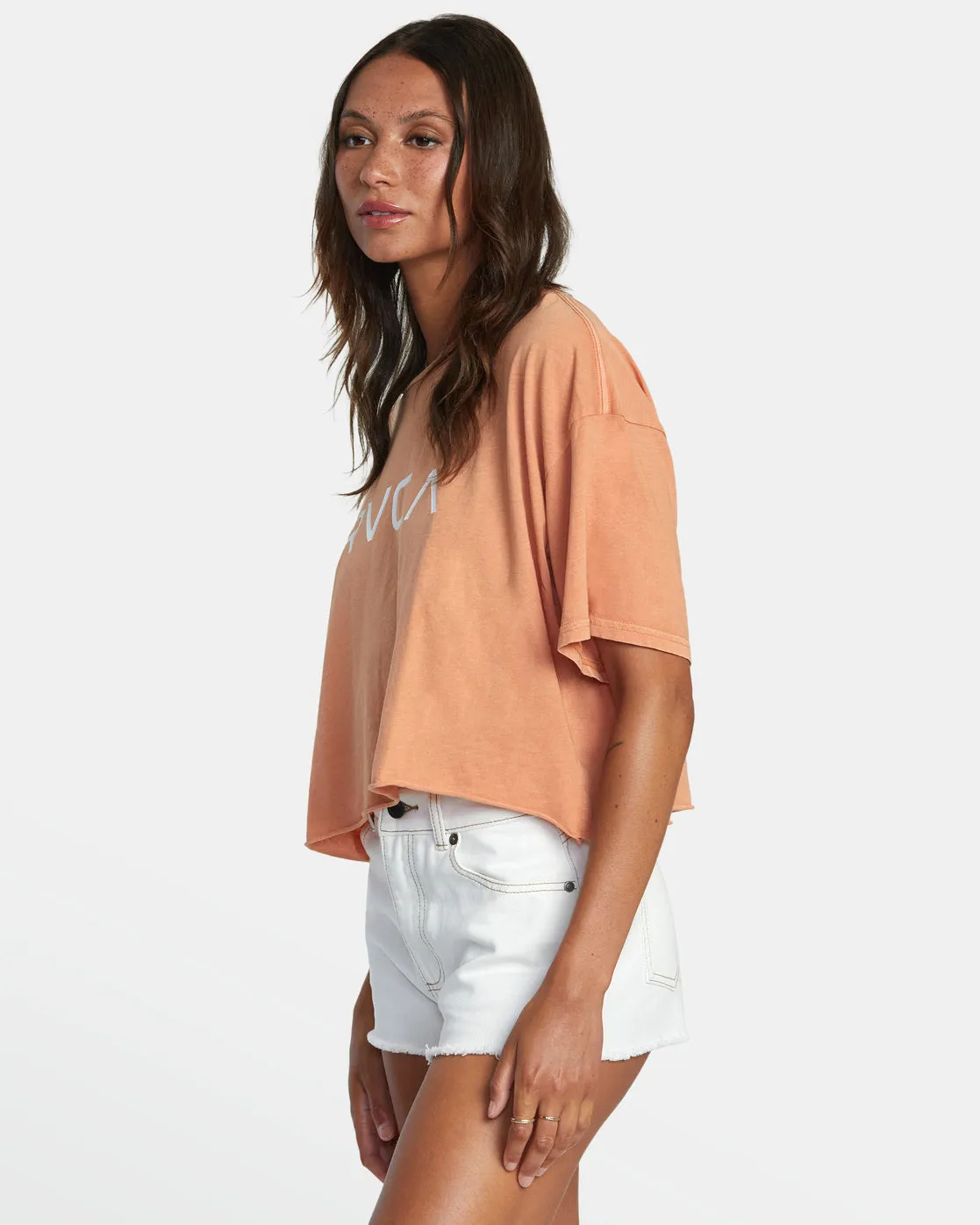 Big RVCA Tee - Canyon Rose