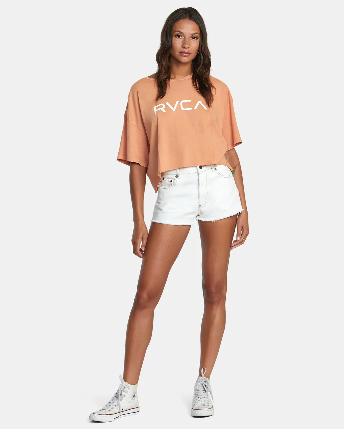 Big RVCA Tee - Canyon Rose