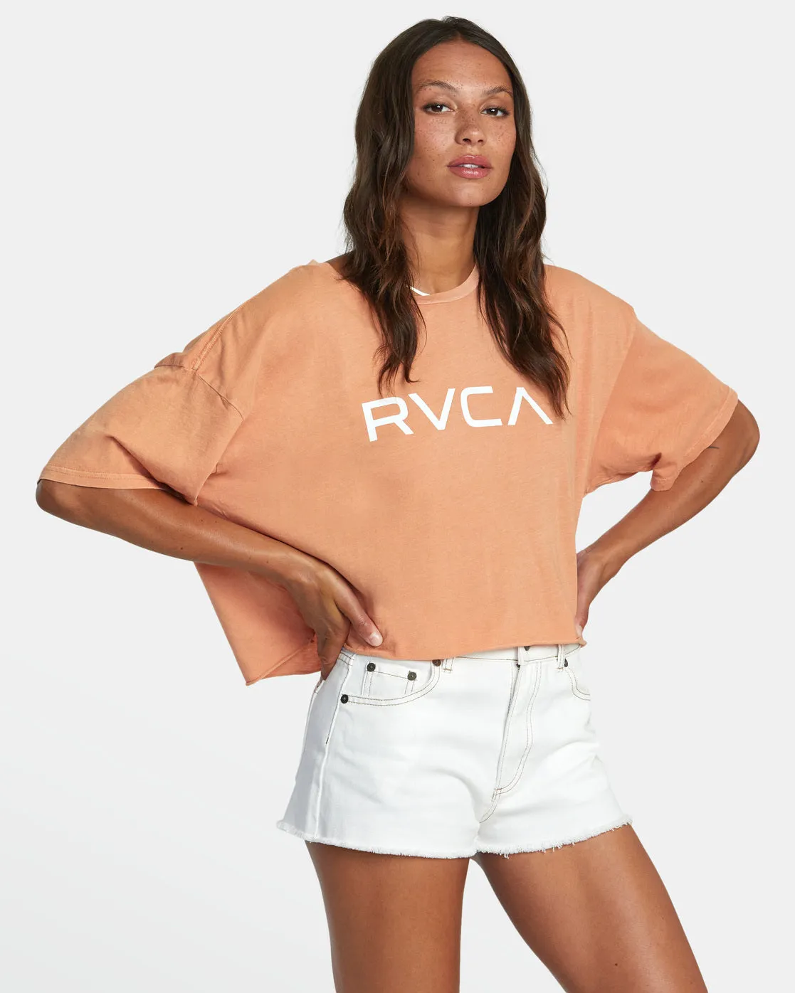Big RVCA Tee - Canyon Rose