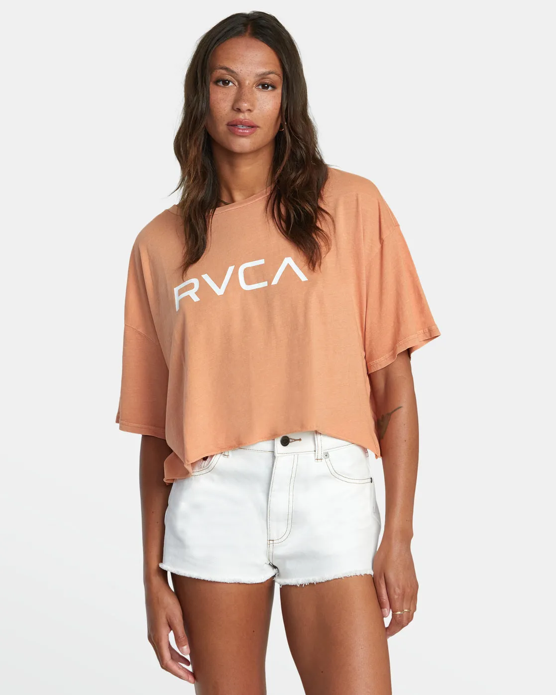 Big RVCA Tee - Canyon Rose