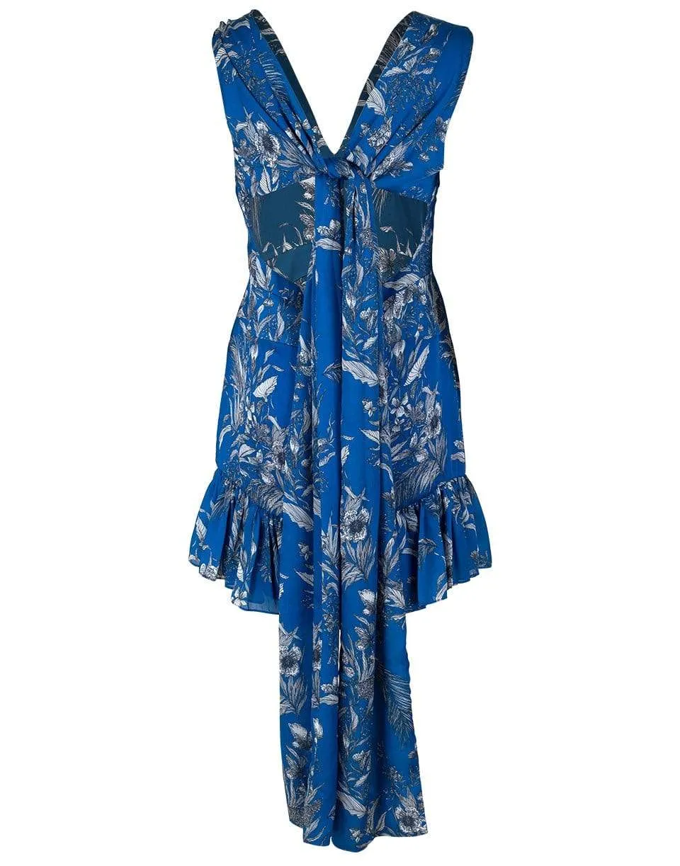 Blue Palm Cassara Mini Dress