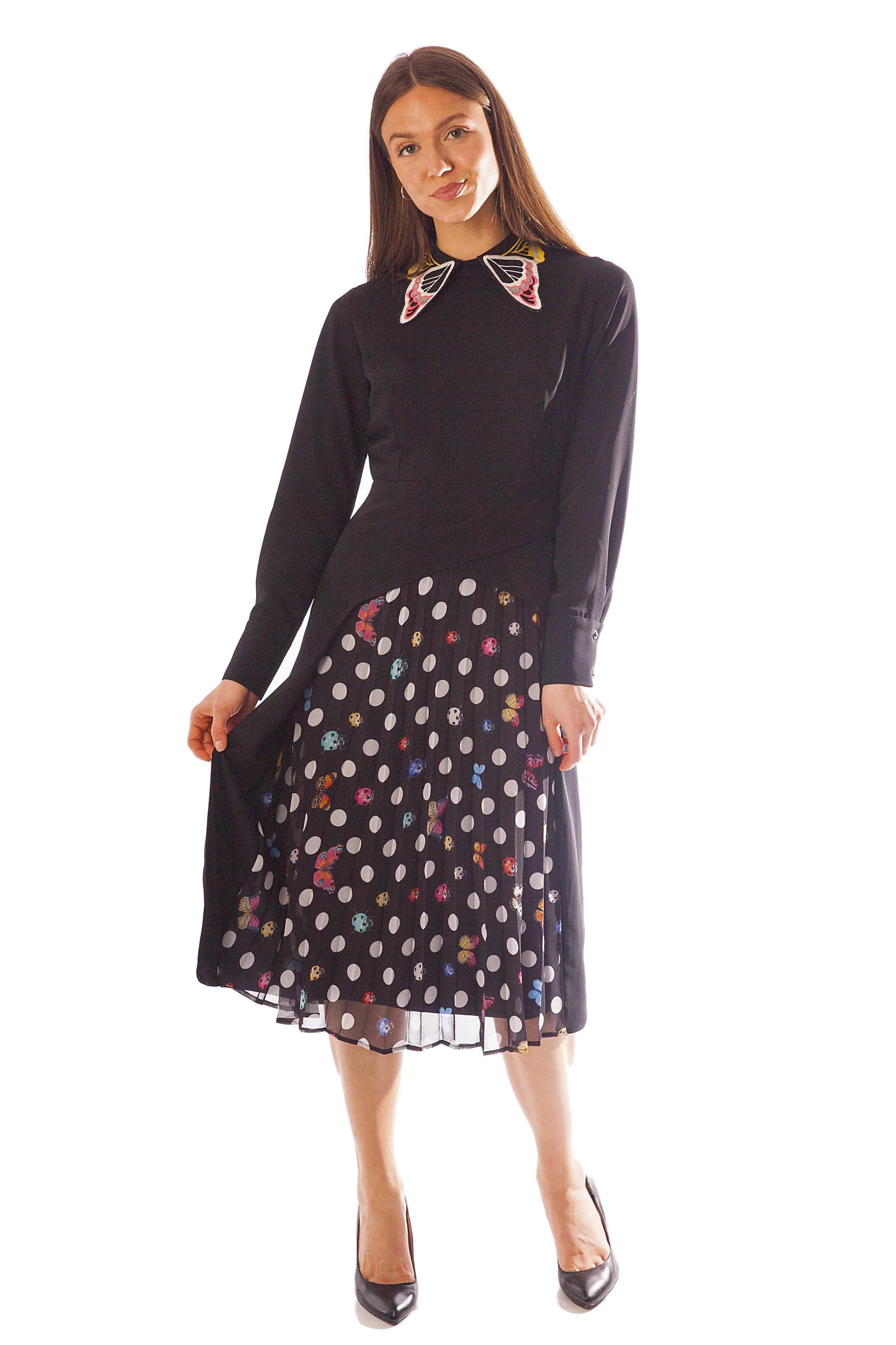 Butterfly Collar Dress