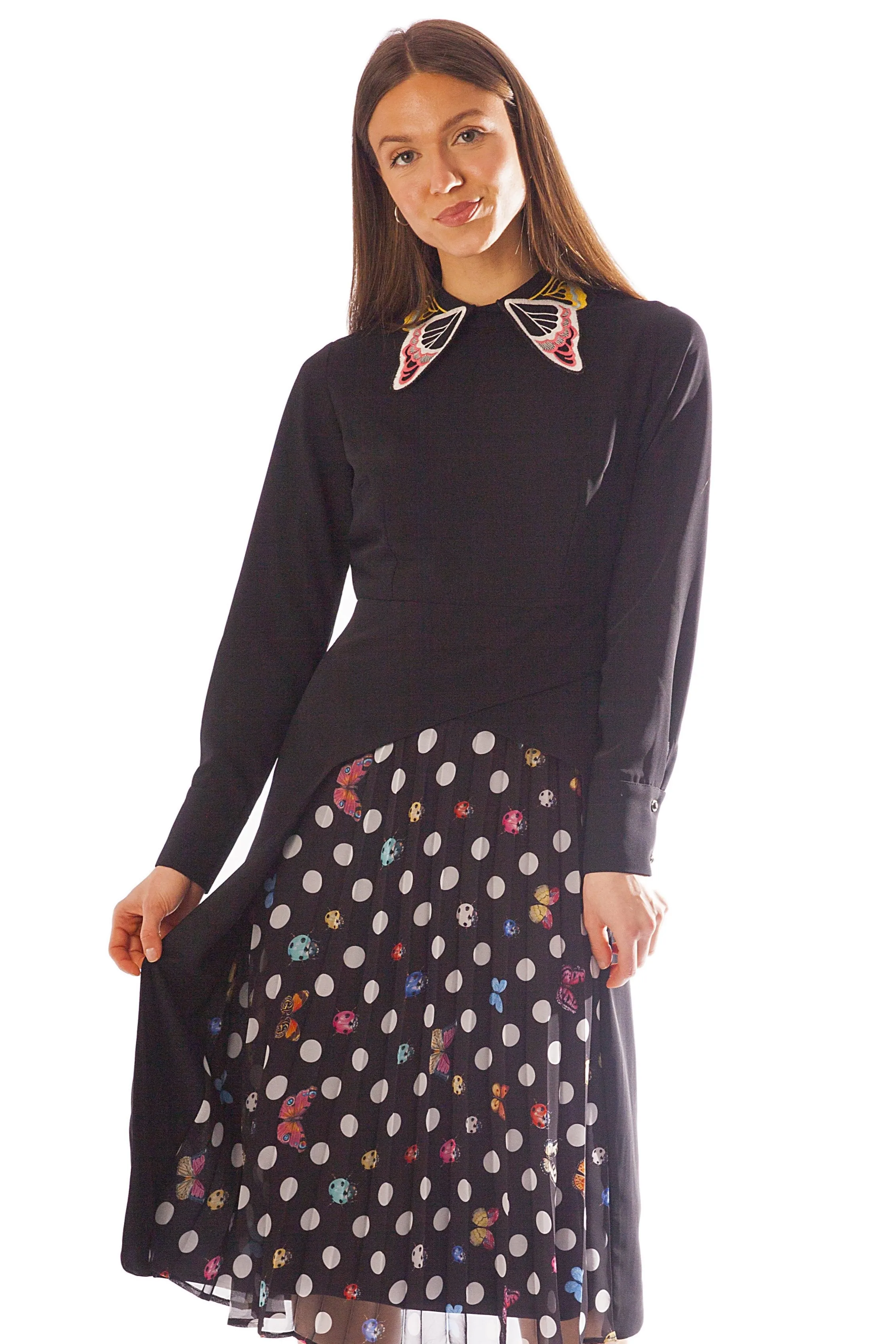 Butterfly Collar Dress