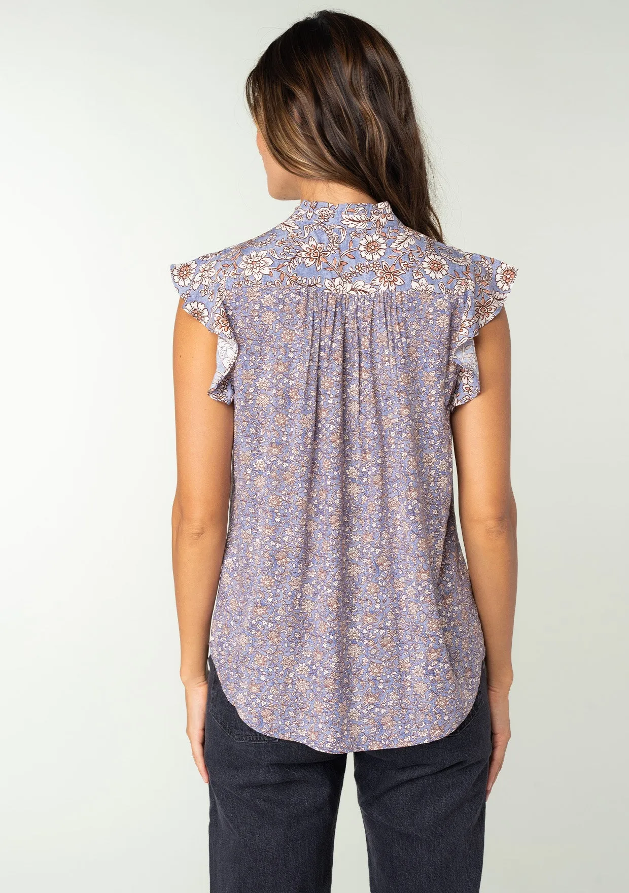 Carson Flutter Sleeve Top