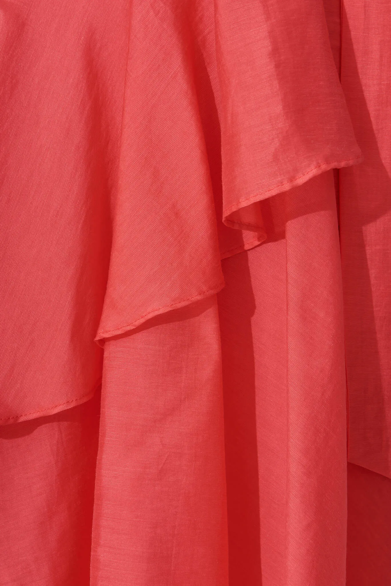 Cheerful Midi Dress In Raspberry