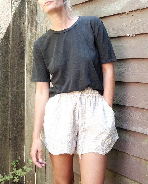 Cropped Silverlake Tee, Black