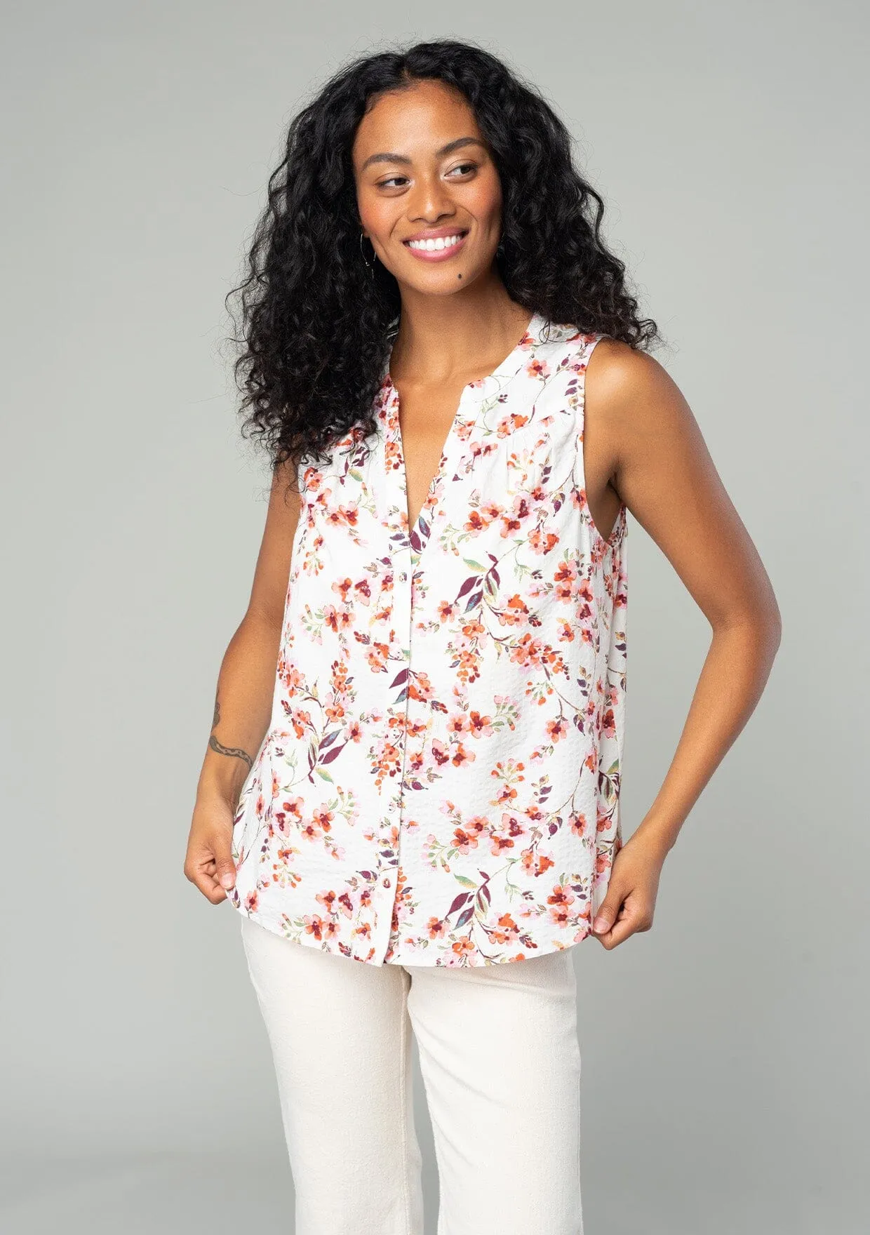 Devon Sleeveless Top