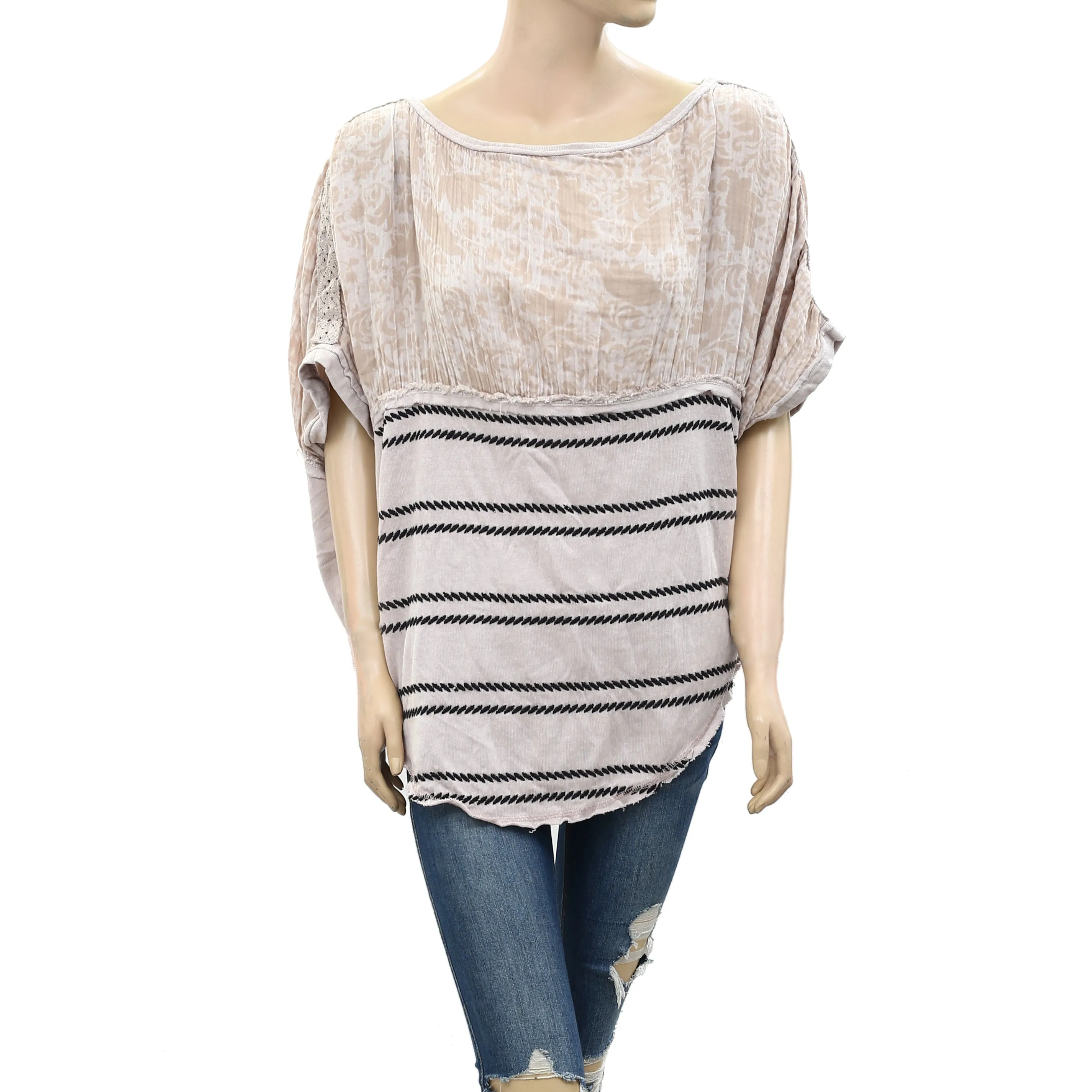Free People Right Back Tunic Top