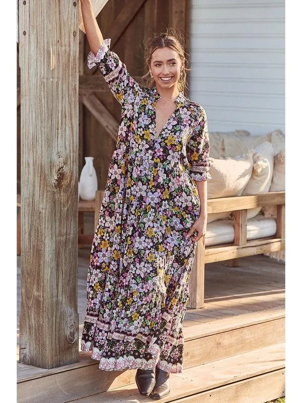 JAASE Firefly Print Tillie Maxi Dress