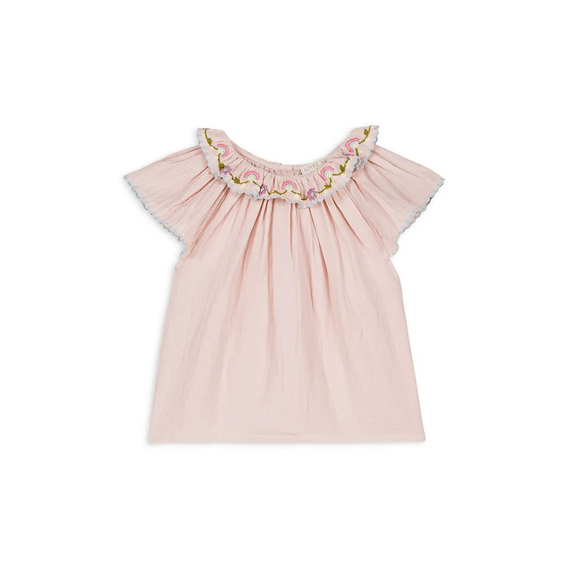Louise Misha Blouse Antoinette Double Gauze Blush