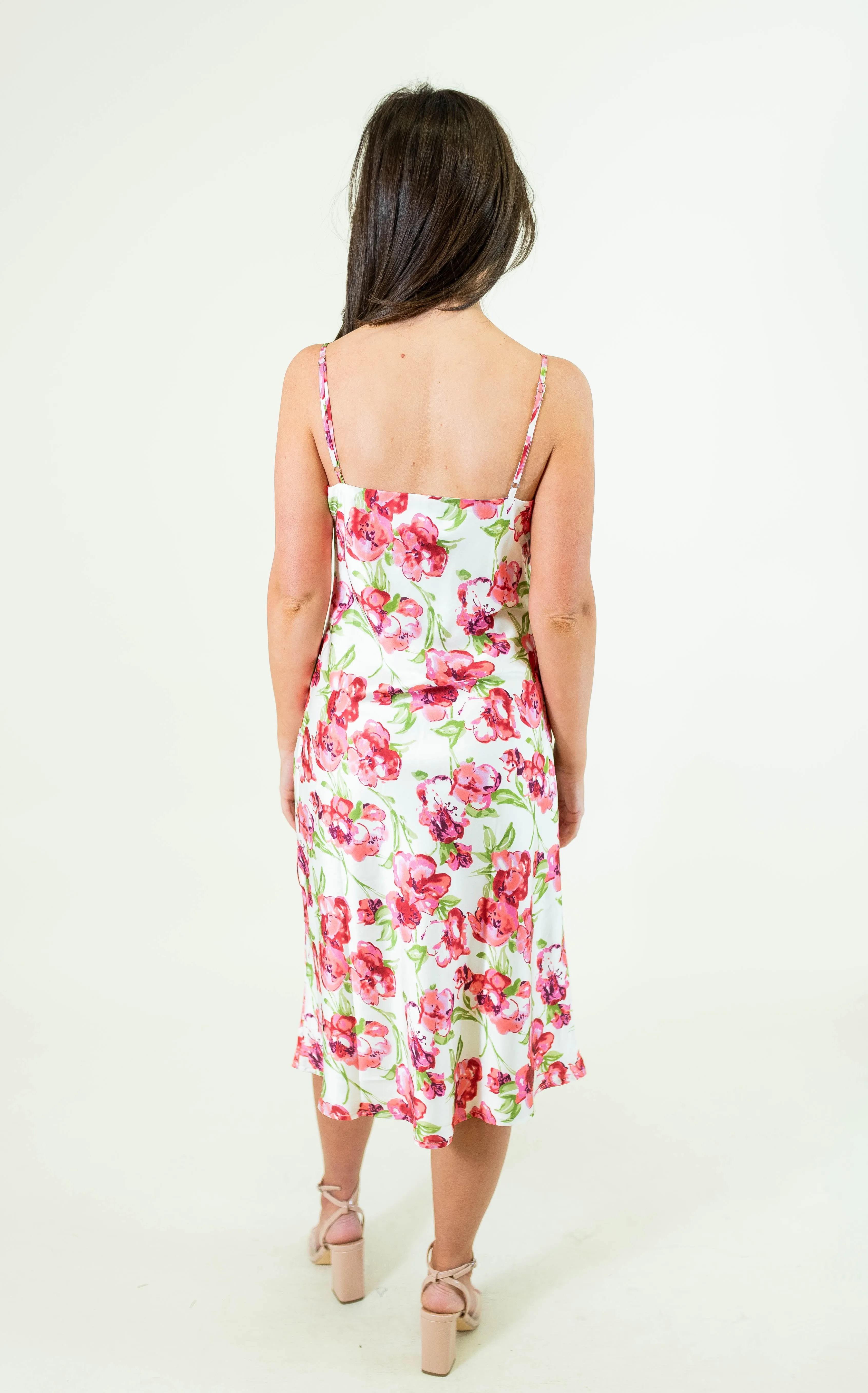 Love Of Romance Midi Slip Dress