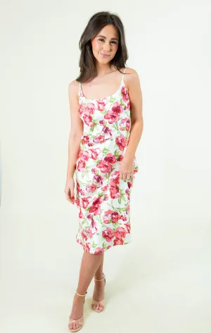 Love Of Romance Midi Slip Dress