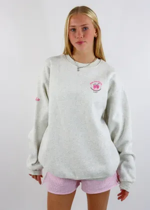 Mayfair Make You Smile Crewneck ★ Heather Grey