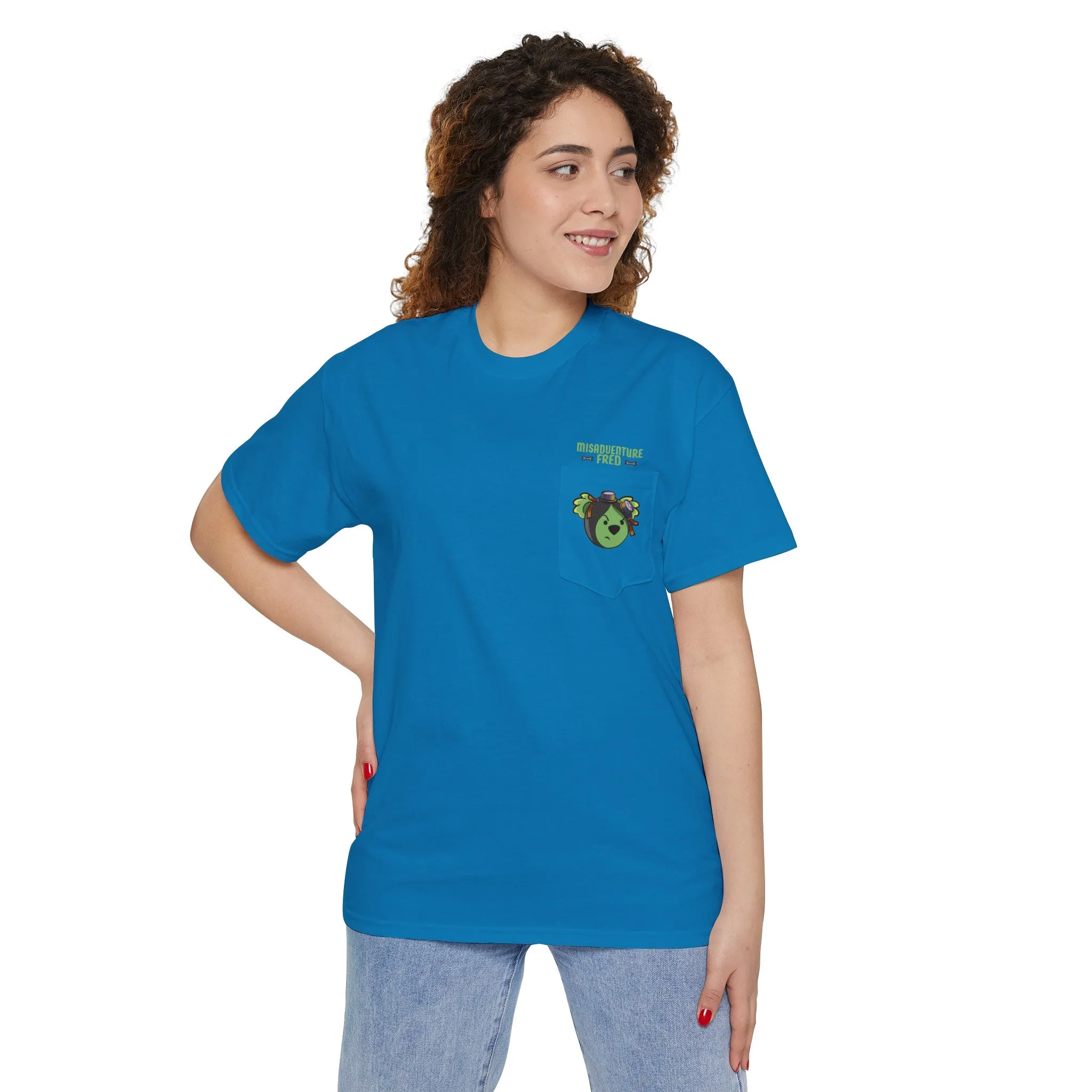 MisAdventure Fred Cotton Pocket Tee