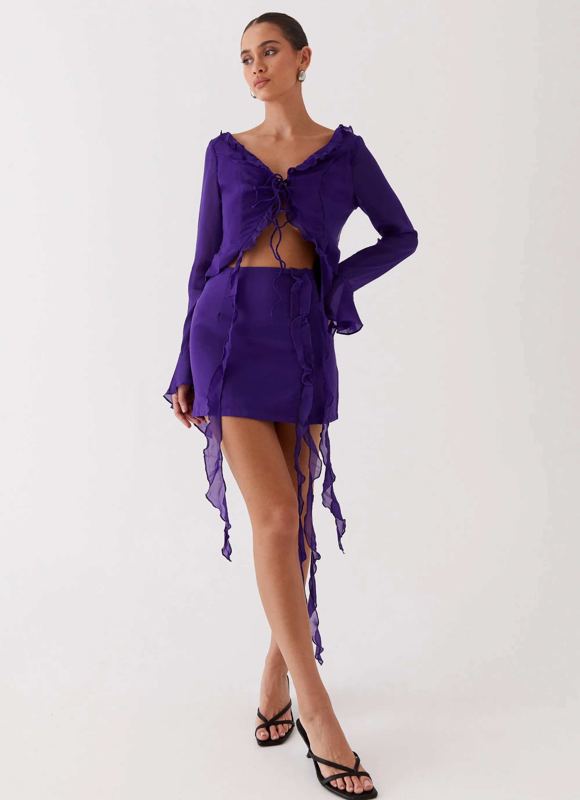 My Favourite Part Blouse - Violet