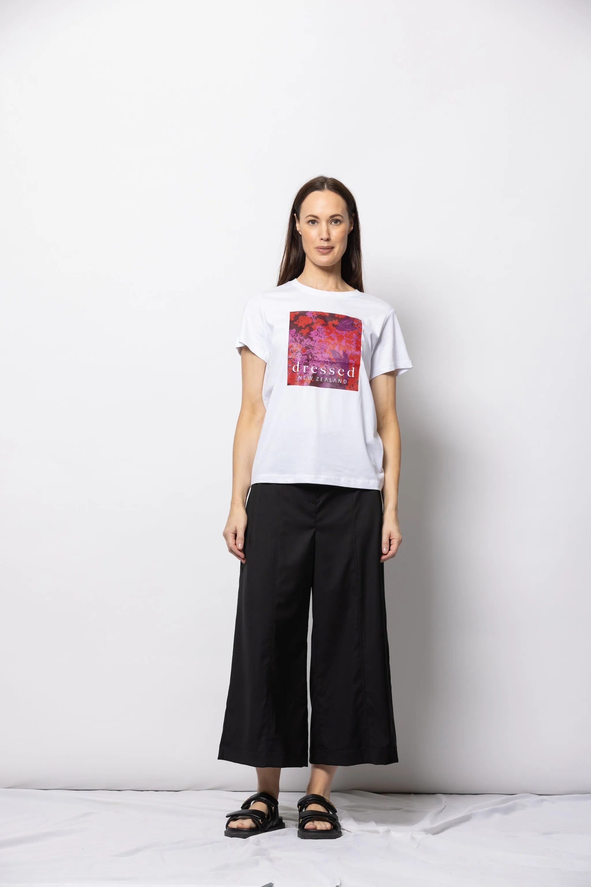 Pretty In Pink Tee - White