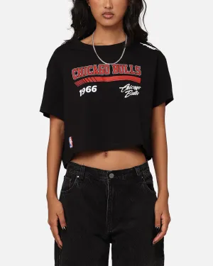 Pro Standard Women's Chicago Bulls Boxy Cropped T-Shirt Black