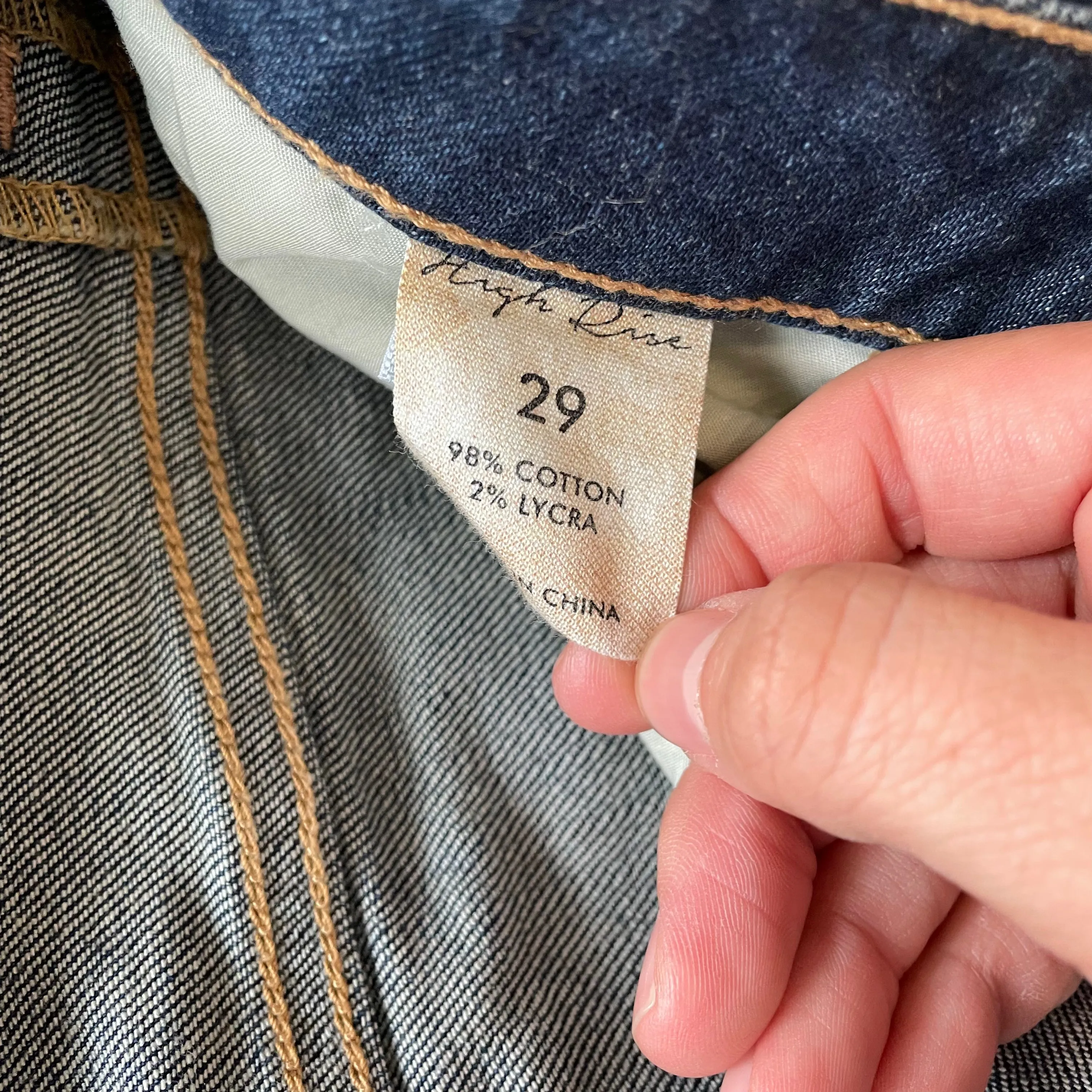Raw Hem Jean Shorts