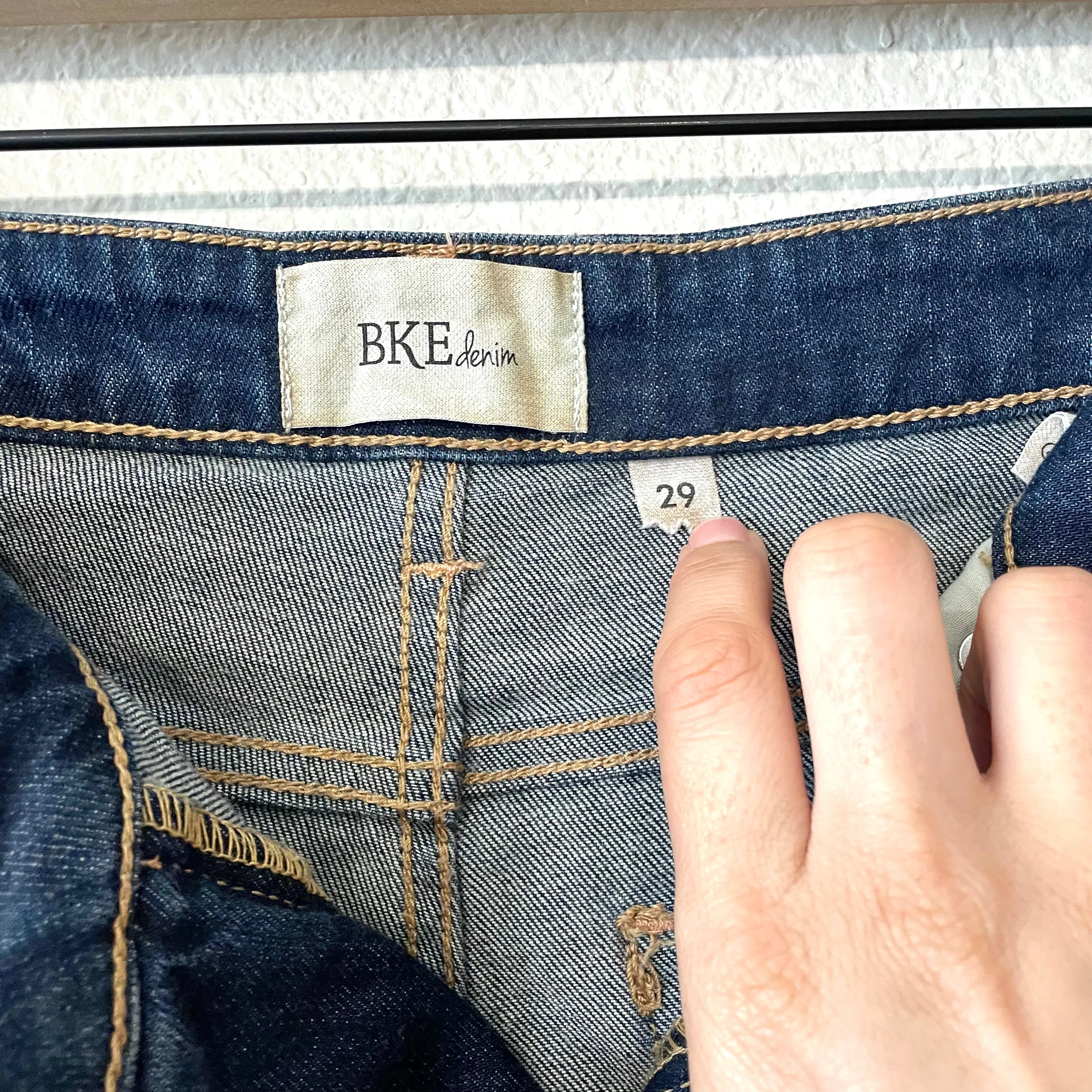Raw Hem Jean Shorts