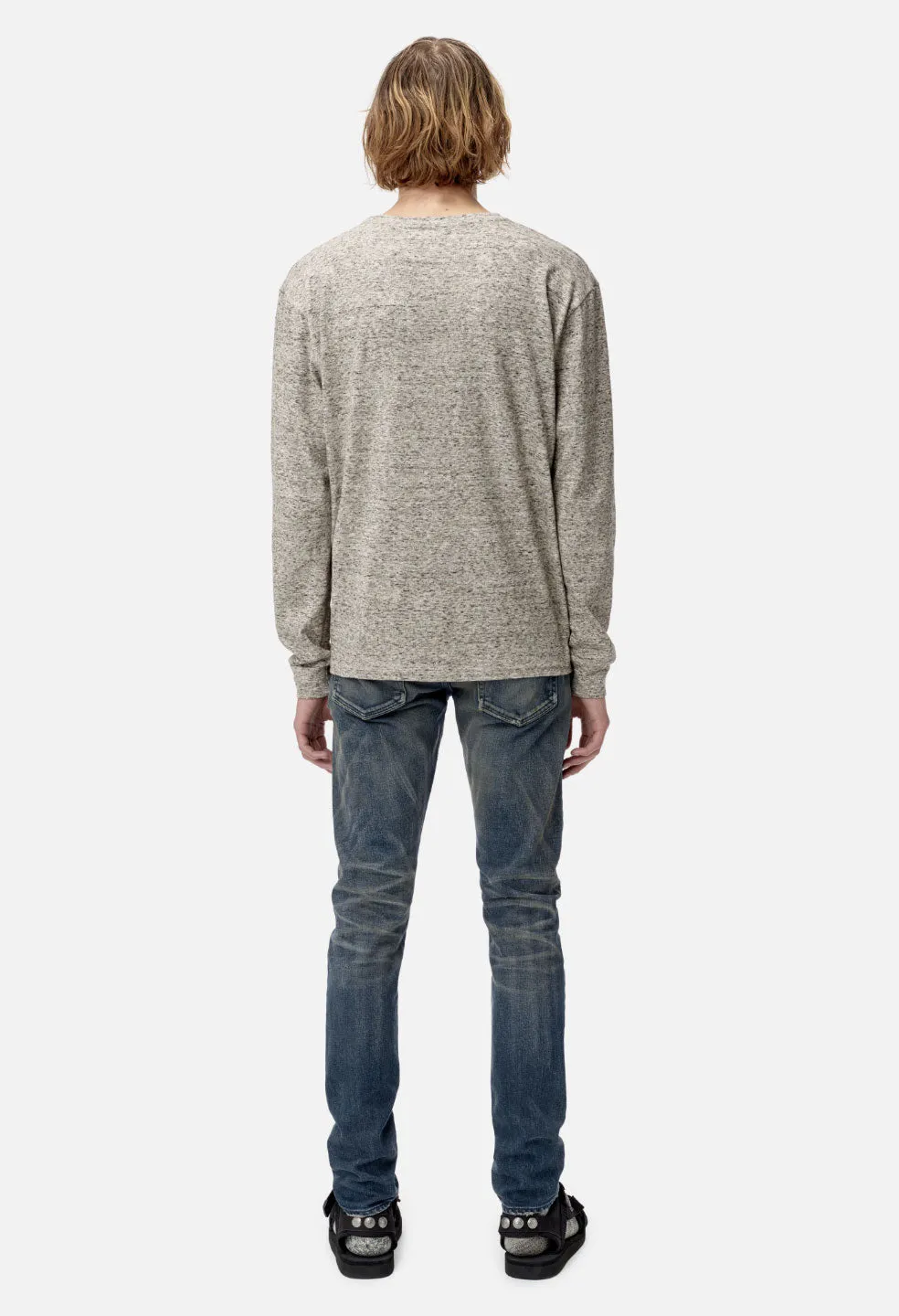 Raw Melange LS Tee / Oatmeal
