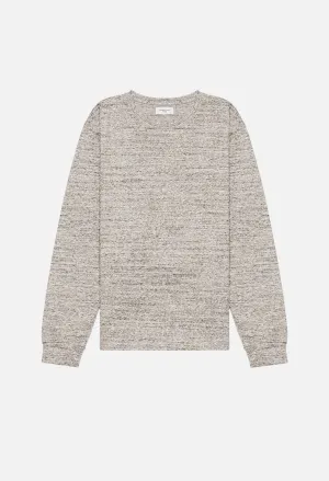 Raw Melange LS Tee / Oatmeal