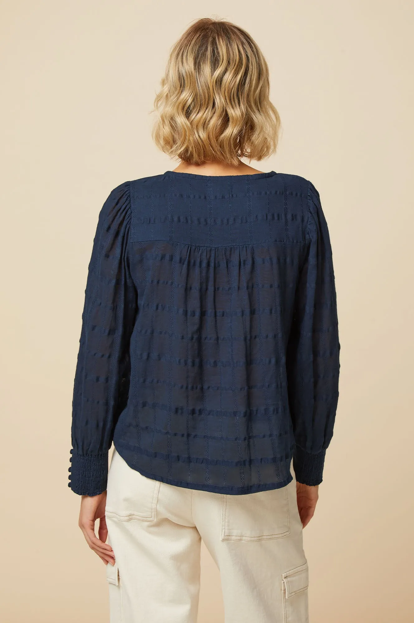 Roch Blouse | Navy