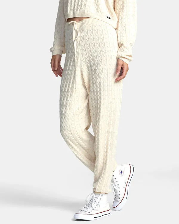 RVCA SOFT CABLE JOGGERS - TFH0