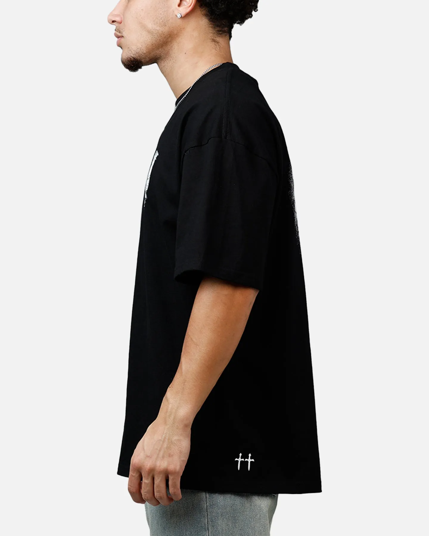 Saint Morta The Fallen T-Shirt Black