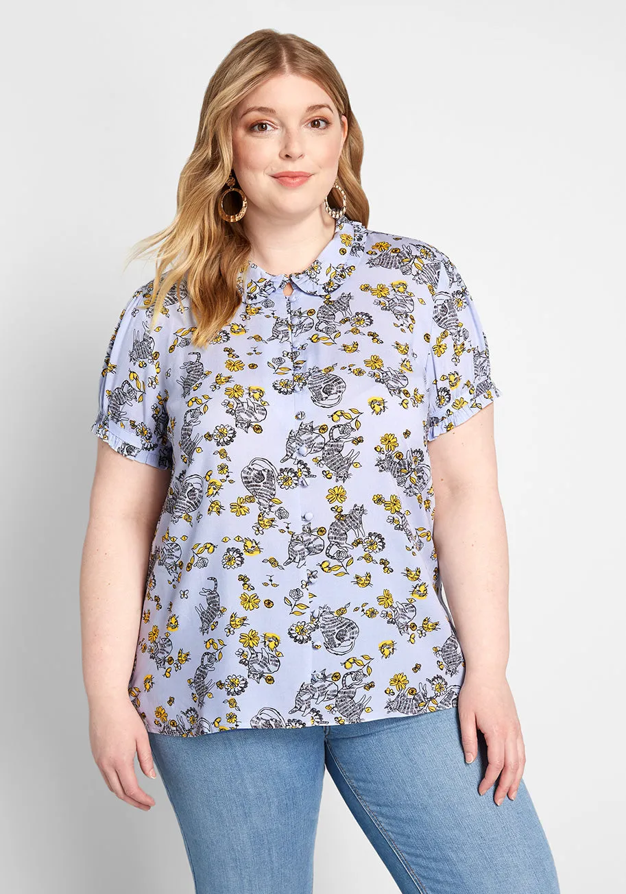 Thoroughly Ladylike Short Sleeve Top