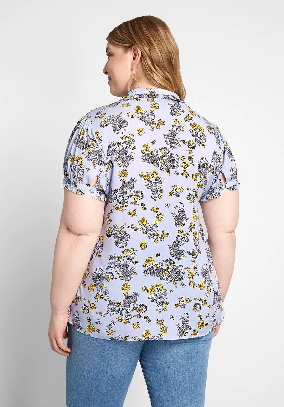 Thoroughly Ladylike Short Sleeve Top